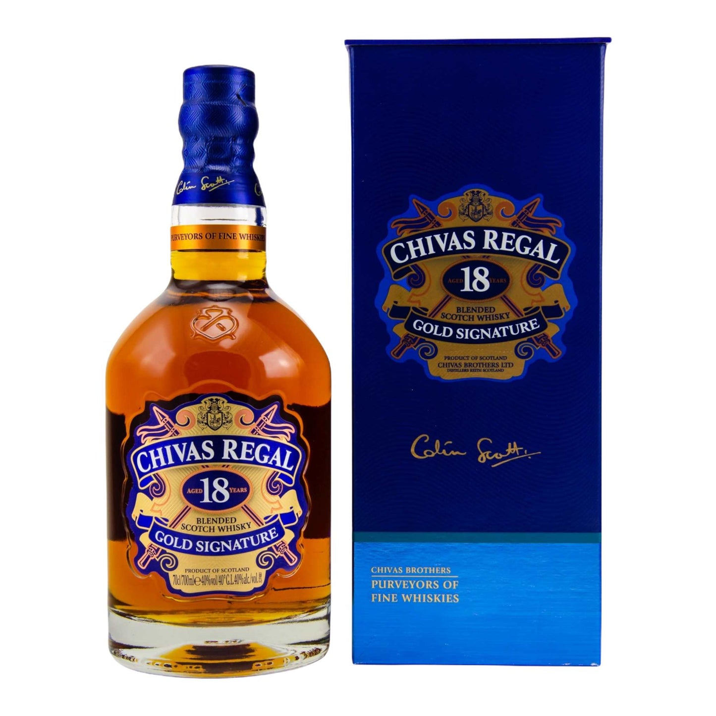 Chivas Regal | 18 Jahre | Gold Signature | Blended Scotch Whisky | 0,7l | 40%GET A BOTTLE