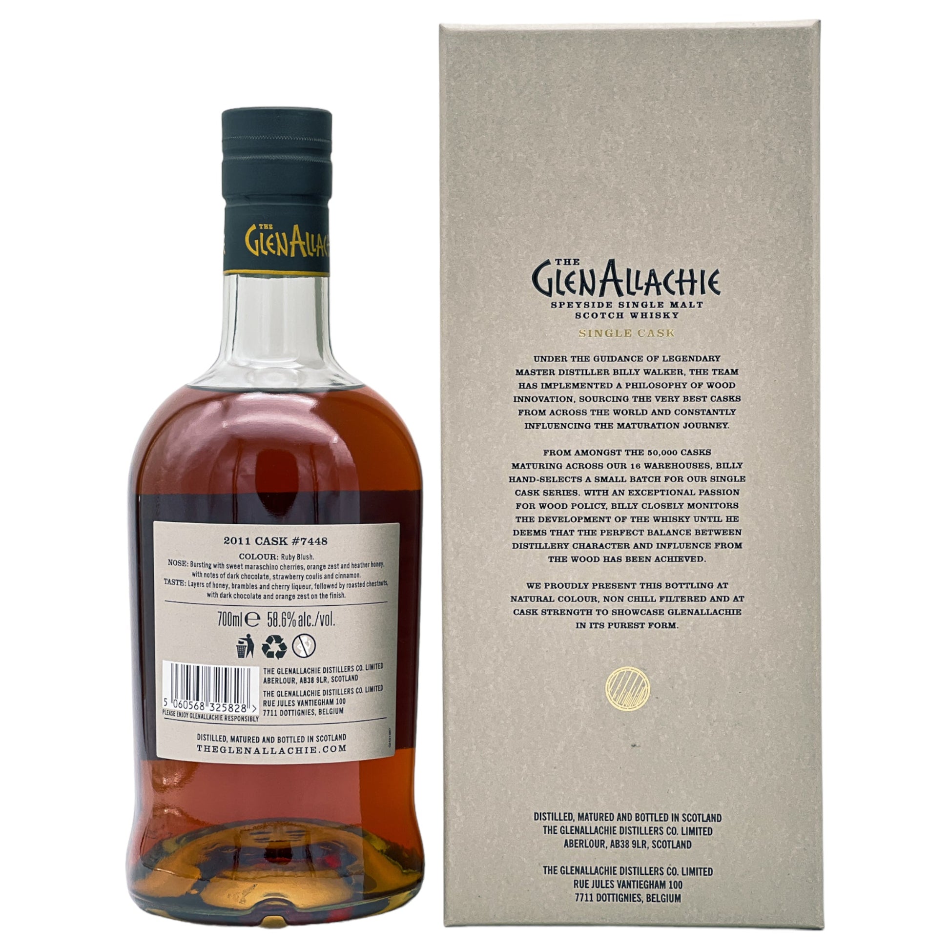 GlenAllachie | 11 Jahre | 2011/2022 | Ruby Port Pipe #7448 | 58,6%GET A BOTTLE