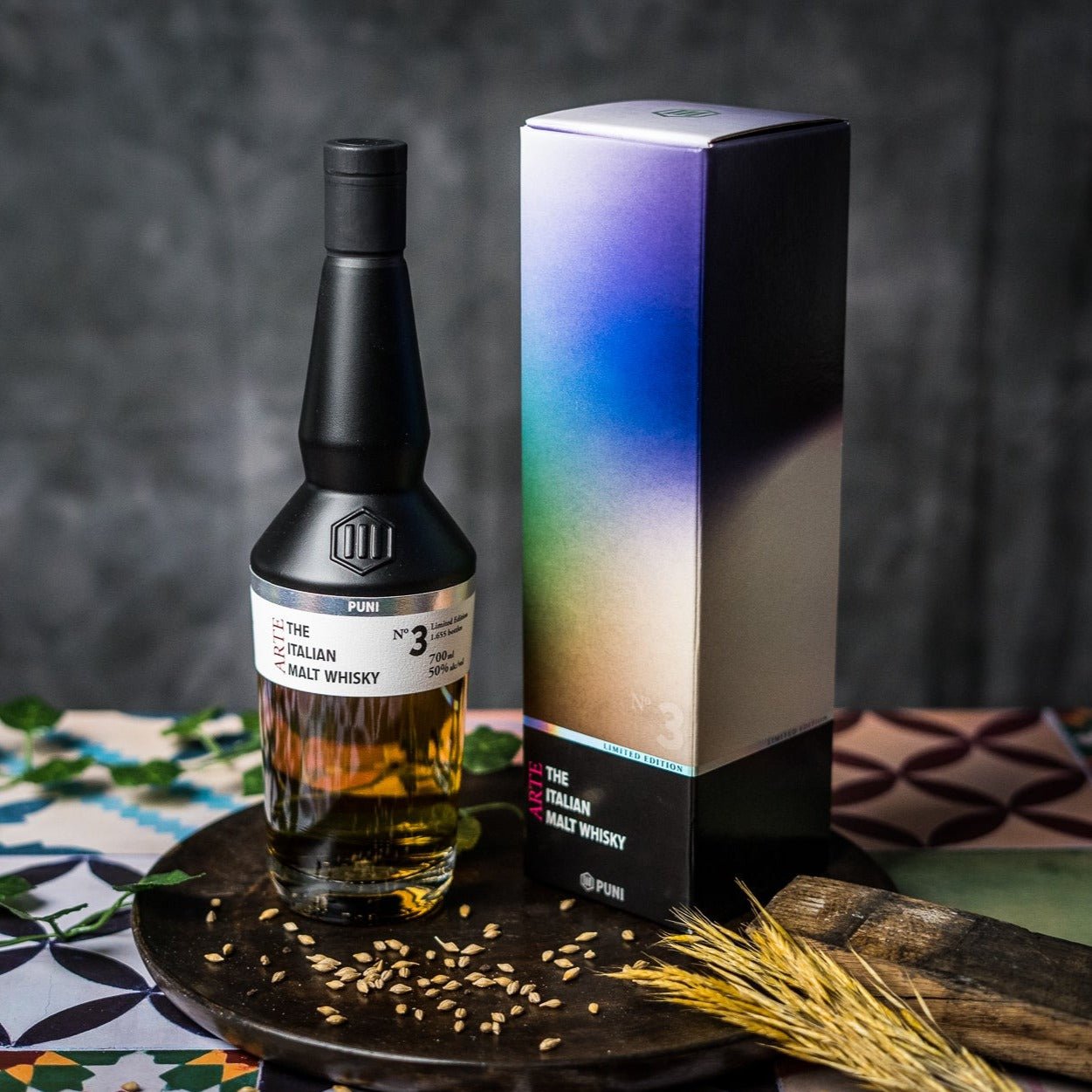 PUNI | Arte No. 3 | 5 Jahre | Single Malt Italian Whisky | 0,7l | 50%GET A BOTTLE