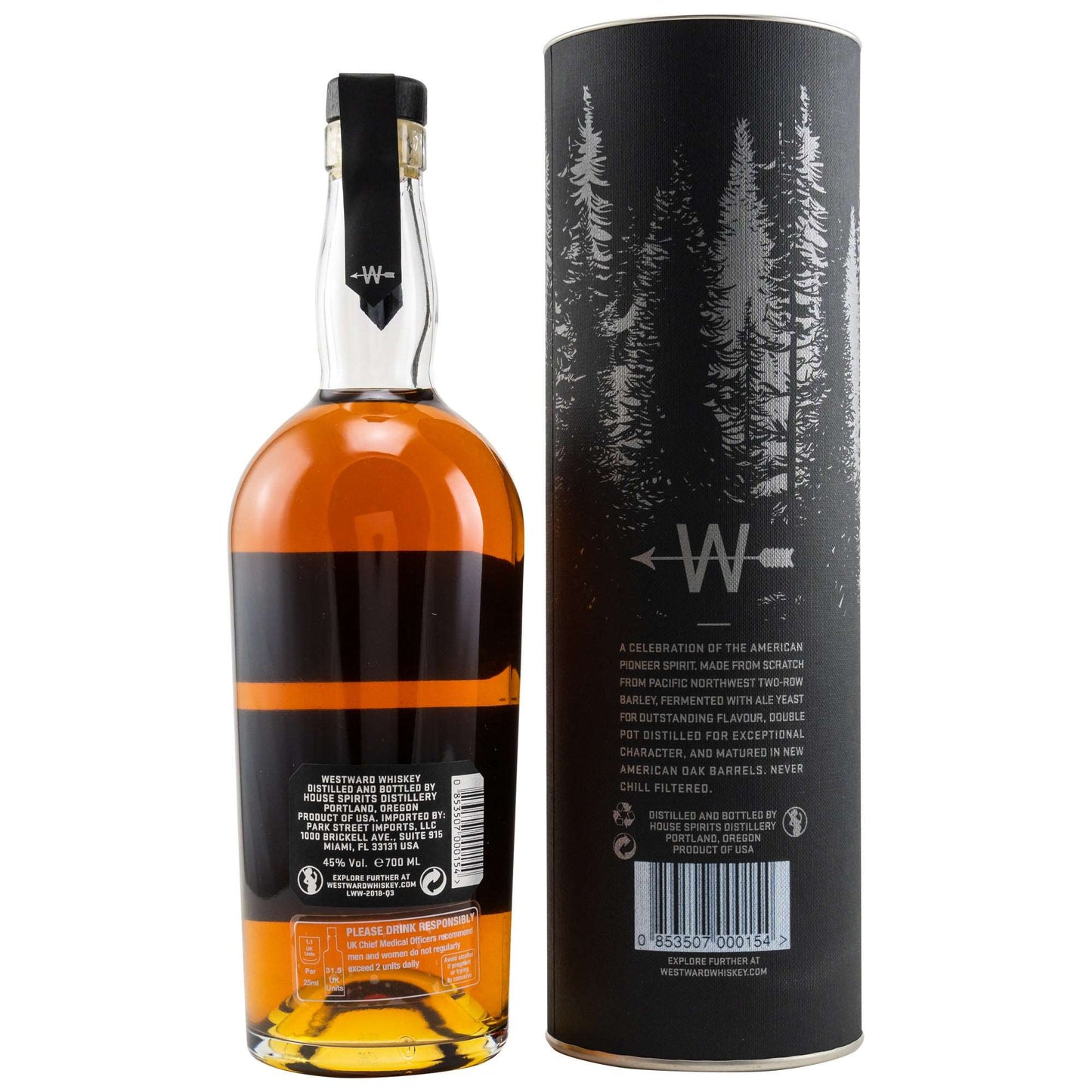 Westward | Single Malt American Whiskey | 0,7l | 45%GET A BOTTLE